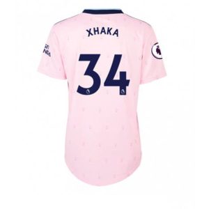 Dames Arsenal Granit Xhaka #34 Derde tenue 2022-23 Korte Mouw