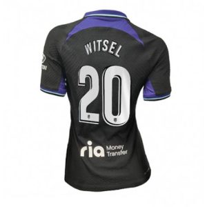 Dames Atletico Madrid Axel Witsel #20 Uit tenue 2022-23 Korte Mouw