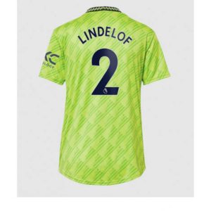 Dames Manchester United Victor Lindelof #2 Derde tenue 2022-23 Korte Mouw