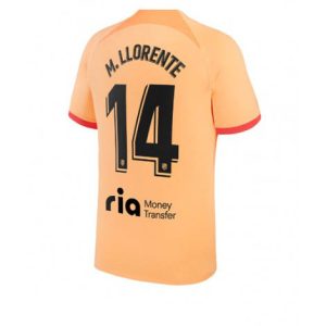 Atletico Madrid Marcos Llorente #14 Derde tenue Mensen 2022-23 Korte Mouw