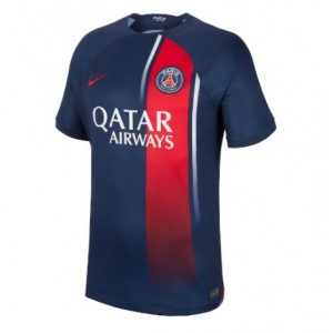 Paris Saint-Germain Thuis tenue Mensen 2023-24 Korte Mouw