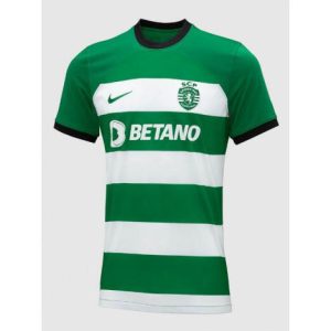 Sporting CP Thuis tenue Mensen 2023-24 Korte Mouw