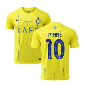 Al-Nassr FC Sadio Mane #10 Thuisshirt 2023-2024 Korte Mouw Voetbalshirts