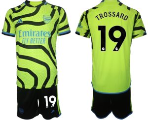 Arsenal Leandro Trossard #19 Uitshirt 2023-24 Mensen Korte Mouw (+ Korte broeken) Voetbalshirts