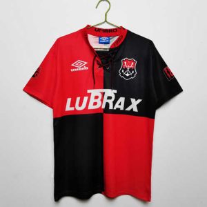 Flamengo 1994 Thuis tenue Korte Mouw Klassieke Retro Voetbalshirts