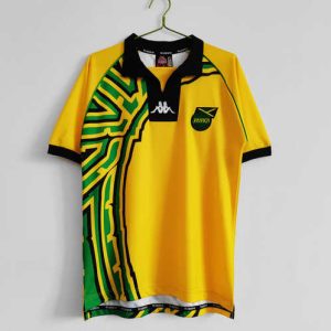 Jamaica 1998 Thuis tenue Korte Mouw Klassieke Retro Voetbalshirts