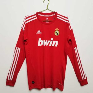 Real Madrid 2011/12 Derde tenue Lange Mouwen Klassieke Retro Voetbalshirts