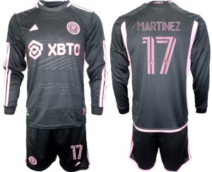 Inter Miami Josef Martinez #17 Uitshirt 2023-24 Mensen Lange Mouwen (+ Korte broeken) Voetbalshirts