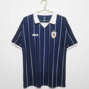 Schotland 2002/03 Thuisshirt Korte Mouw Klassieke Retro Voetbalshirts