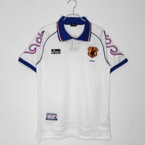 Japan 1998 Uitshirt Korte Mouw Klassieke Retro Voetbalshirts