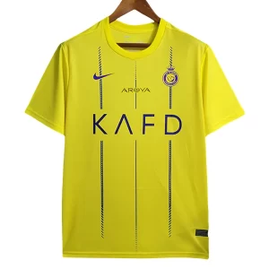 Al Nassr FC Thuisshirt 2023-2024 Voetbalshirt met Korte Mouw