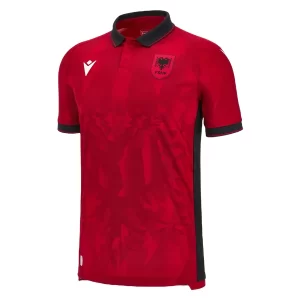 Albanië Thuisshirt EK 2024 Voetbalshirt met Korte Mouw