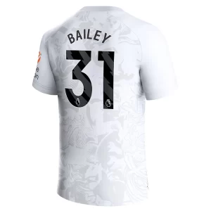 Aston Villa Leon Bailey #31 Uitshirt 2023-2024 Voetbalshirts Korte Mouw