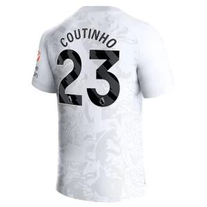 Aston Villa Philippe Coutinho #23 Uitshirt 2023-2024 Voetbalshirts Korte Mouw