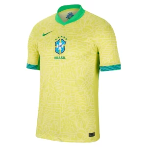 Brazilië Thuisshirt Copa América 2024 Voetbalshirts Korte Mouw