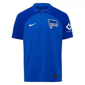 Hertha Berlin Uitshirt 2023-2024 Voetbalshirt met Korte Mouw