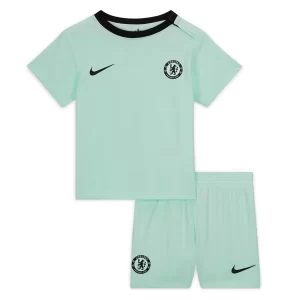 Kids Chelsea Derde Shirt 2023-2024 Voetbalshirt Korte Mouw (+ Korte broeken)