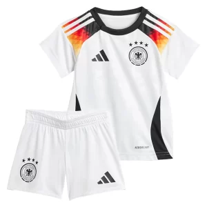 Kids Duitsland Thuisshirt EK 2024 Voetbalshirts Korte Mouw (+ Korte broeken)