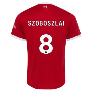 Liverpool Dominik Szoboszlai #8 Thuisshirt 2023-2024 Voetbalshirts Korte Mouw