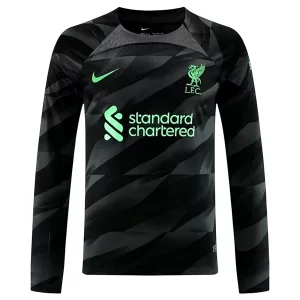 Liverpool Keeper Thuisshirt 2023-2024 Voetbalshirt met Lange Mouwen