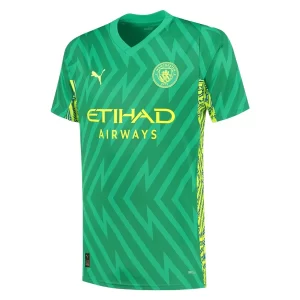 Manchester City Keeper Thuisshirt 2023-2024 Voetbalshirt met Korte Mouw