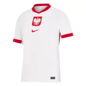 Polen Thuisshirt EK 2024 Voetbalshirts Korte Mouw