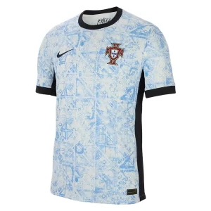 Portugal Uitshirt EK 2024 Voetbalshirts Korte Mouw