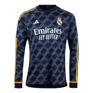 Real Madrid Uitshirt 2023-2024 Voetbalshirt met Lange Mouwen