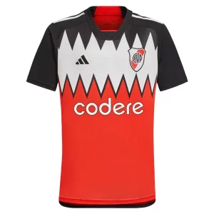 River Plate Uitshirt 2023-2024 Voetbalshirt met Korte Mouw