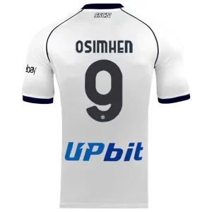 SSC Napoli Victor Osimhen #9 Uitshirt 2023-2024 Voetbalshirt met Korte Mouw