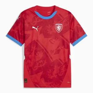 Tsjechië Thuisshirt EK 2024 Voetbalshirts Korte Mouw