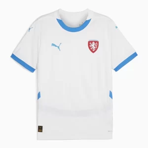 Tsjechië Uitshirt EK 2024 Voetbalshirts Korte Mouw