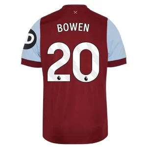 West Ham United Jarrod Bowen #20 Thuisshirt 2023-2024 Voetbalshirt met Korte mouw