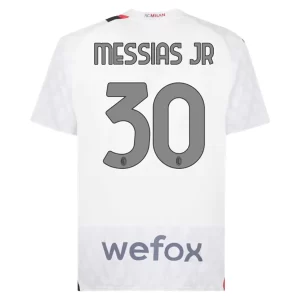 AC Milan Junior Messias #30 Uitshirt 2023-2024 Voetbalshirts Korte Mouw