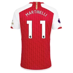 Arsenal Gabriel Martinelli #11 Thuisshirt 2023-2024 Voetbalshirts Korte Mouw