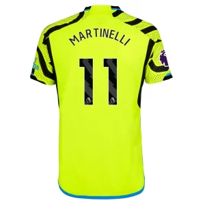 Arsenal Gabriel Martinelli #11 Uitshirt 2023-2024 Voetbalshirts Korte Mouw