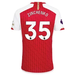 Arsenal Oleksandr Zinchenko #35 Thuisshirt 2023-2024 Voetbalshirts Korte Mouw