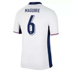 Engeland Harry Maguire #6 Thuisshirt EK 2024 Voetbalshirts Korte Mouw