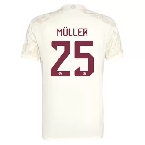 FC Bayern München Thomas Muller #25 Derde Shirt 2023-2024 Voetbalshirts Korte Mouw