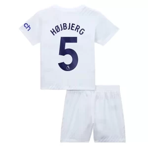 Kids Tottenham Hotspur Pierre-Emile Højbjerg #5 Thuisshirt 2023-2024 Voetbalshirts Korte Mouw (+ Korte broeken)