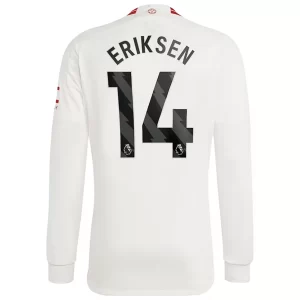 Manchester United Christian Eriksen #14 Derde Shirt 2023-2024 Voetbalshirts Lange Mouwen