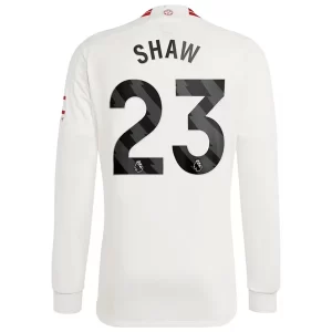 Manchester United Luke Shaw #23 Derde Shirt 2023-2024 Voetbalshirts Lange Mouwen