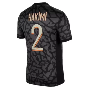 Paris Saint Germain PSG Achraf Hakimi #2 Derde Shirt 2023-2024 Voetbalshirts Korte Mouw