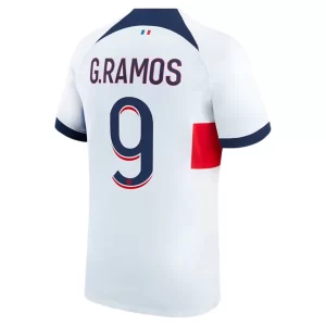 Paris Saint Germain PSG Gonçalo Ramos #9 Uitshirt 2023-2024 Voetbalshirts Korte Mouw