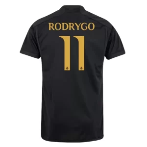 Real Madrid Rodrygo #11 Derde Shirt 2023-2024 Voetbalshirts Korte Mouw