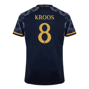 Real Madrid Toni Kroos #8 Uitshirt 2023-2024 Voetbalshirts Korte Mouw