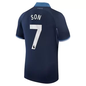 Tottenham Hotspur Son Heung-min #7 Uitshirt 2023-2024 Voetbalshirts Korte Mouw