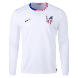 Verenigde Staten Thuisshirt Copa América 2024 USA Voetbalshirts Lange Mouwen