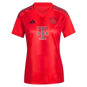 Dames FC Bayern München Thuisshirt 2024-2025 Voetbalshirts Korte Mouw