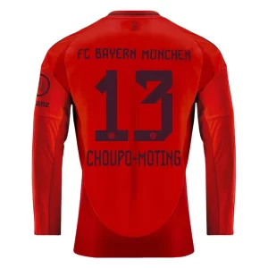 FC Bayern München Eric Maxim Choupo-Moting #13 Thuisshirt 2024-2025 Voetbalshirts Lange Mouwen